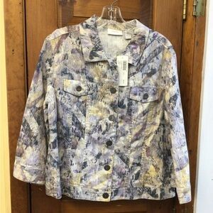 CHICO’S JACKET, NWT, SIZE 2
